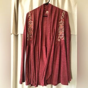 Roper embroidered cardigan